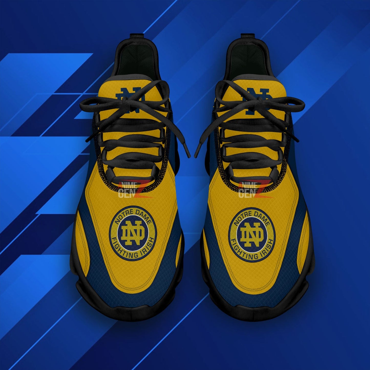 Notre Dame Fighting Irish Clunky Sneakers NFL Custom Sport Shoes