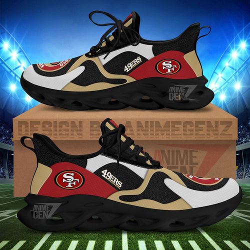 San Francisco 49ers Clunky Sneakers NFL Custom Sport Shoes