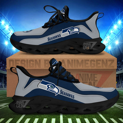 Seattle Seahawks Clunky Sneakers NFL Custom Sport Shoes