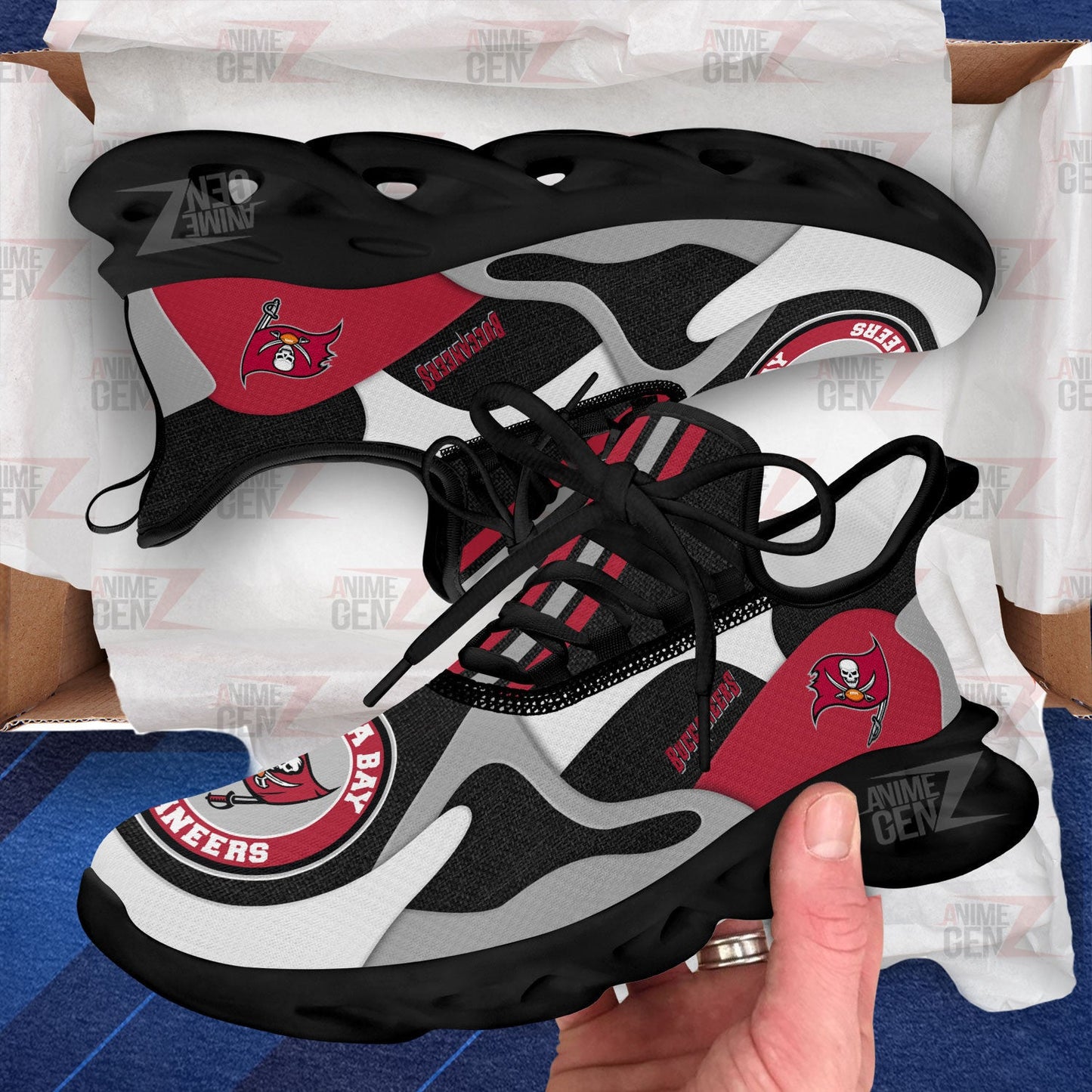 Tampa Bay Buccaneers Clunky Sneakers NFL Custom Sport Shoes