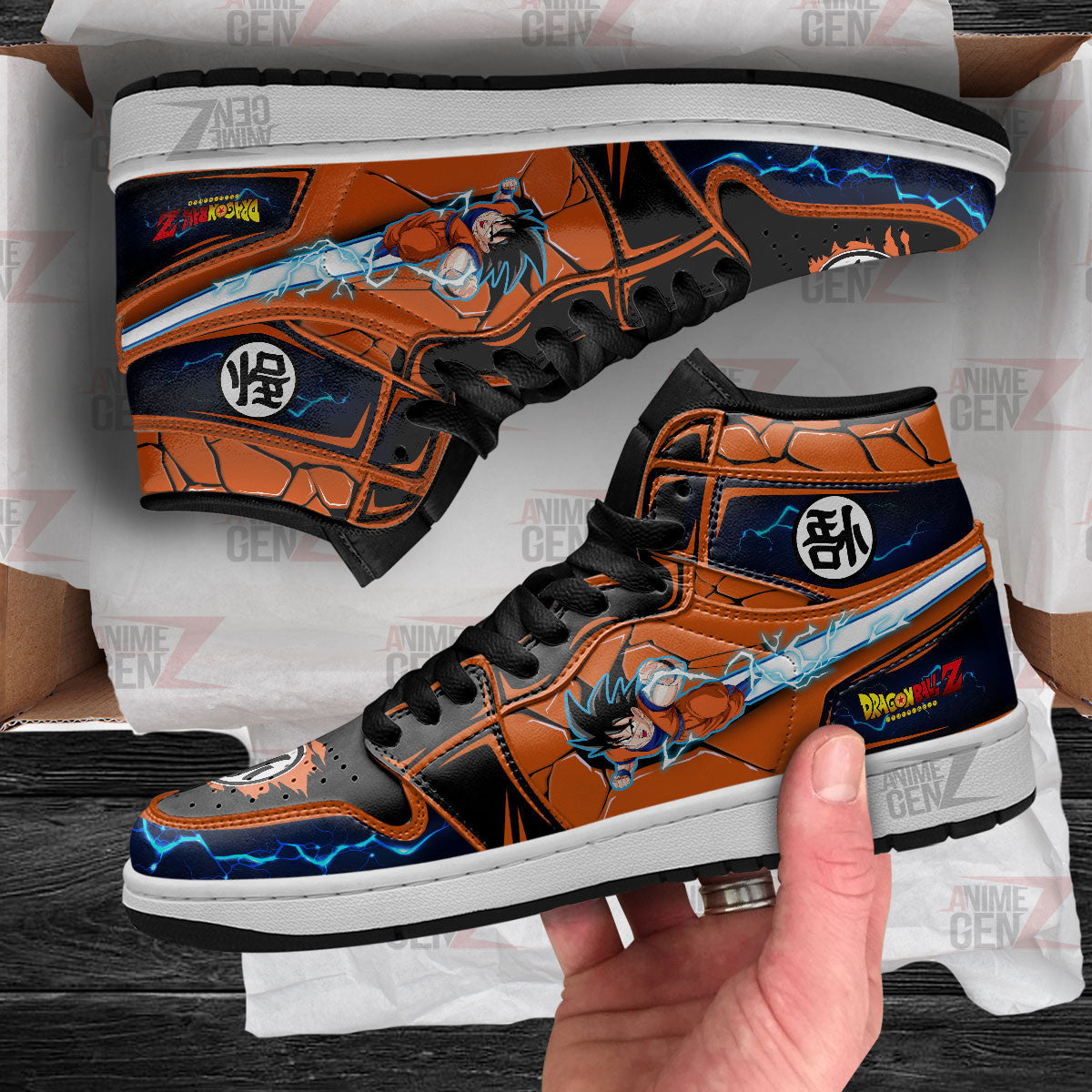 Dragon Ball Goku JD Sneakers Custom Anime Shoes