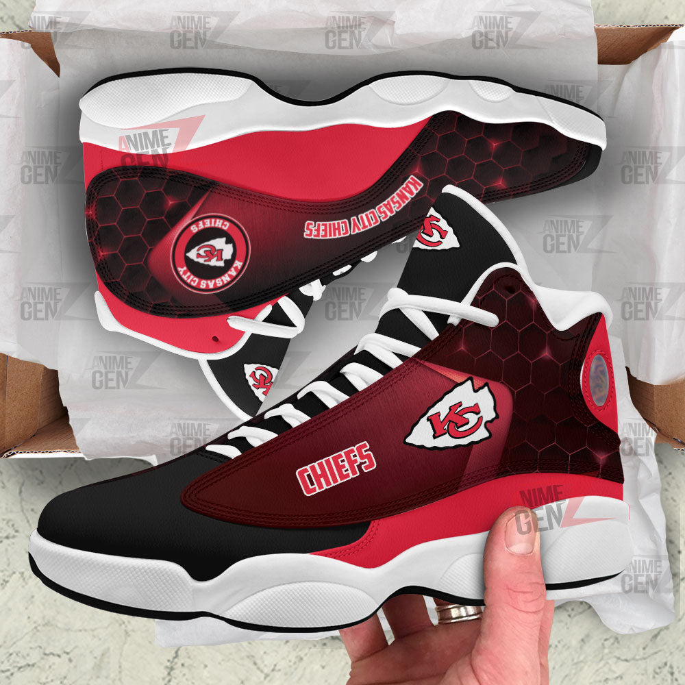 Kansas City Chiefs Air Jordan 13 Sneakers NFL Custom Sport Shoes