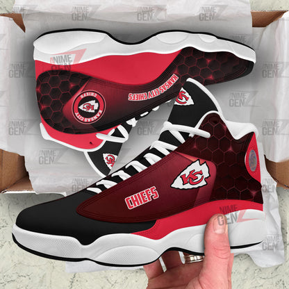 Kansas City Chiefs Air Jordan 13 Sneakers NFL Custom Sport Shoes