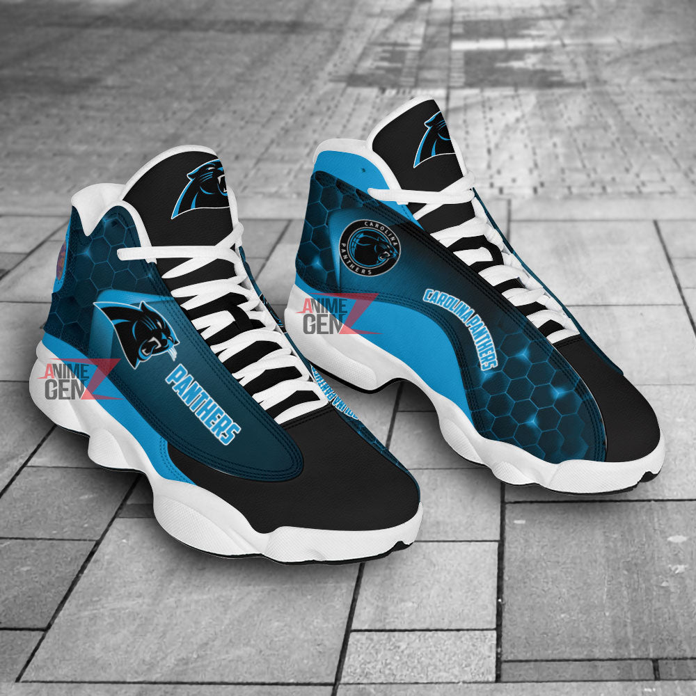 Carolina Panthers Air Jordan 13 Sneakers NFL Custom Sport Shoes