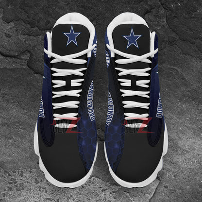 Dallas Cowboy Air Jordan 13 Sneakers NFL Custom Sport Shoes