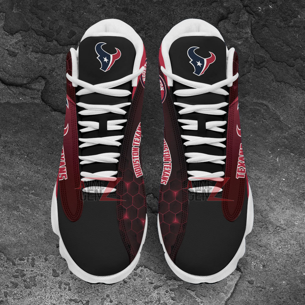 Houston Texans Air Jordan 13 Sneakers NFL Custom Sport Shoes