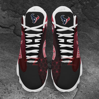 Houston Texans Air Jordan 13 Sneakers NFL Custom Sport Shoes