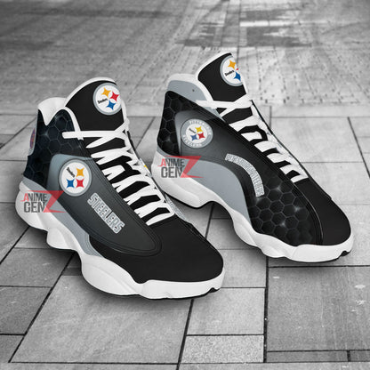 Pittsburgh Steelers Air Jordan 13 Sneakers NFL Custom Sport Shoes