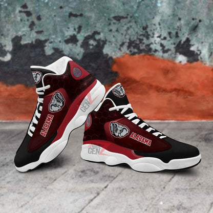 Alabama Crimson Tide Air Jordan 13 Sneakers NFL Custom Sport Shoes