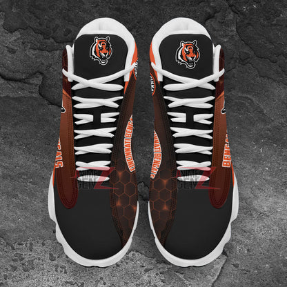 Cincinnati Bengals Air Jordan 13 Sneakers NFL Custom Sport Shoes