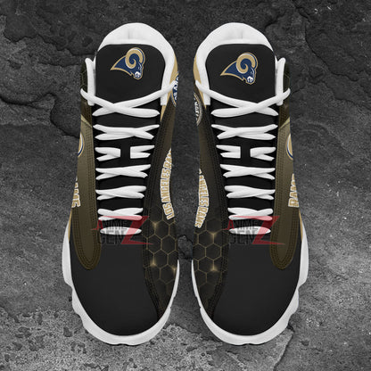 Los Angeles Rams Air Jordan 13 Sneakers NFL Custom Sport Shoes