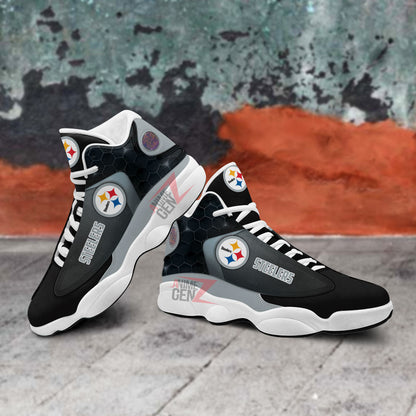 Pittsburgh Steelers Air Jordan 13 Sneakers NFL Custom Sport Shoes