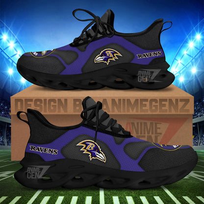 Baltimore Ravens Sneakers NFL Custom Sports Shoes
