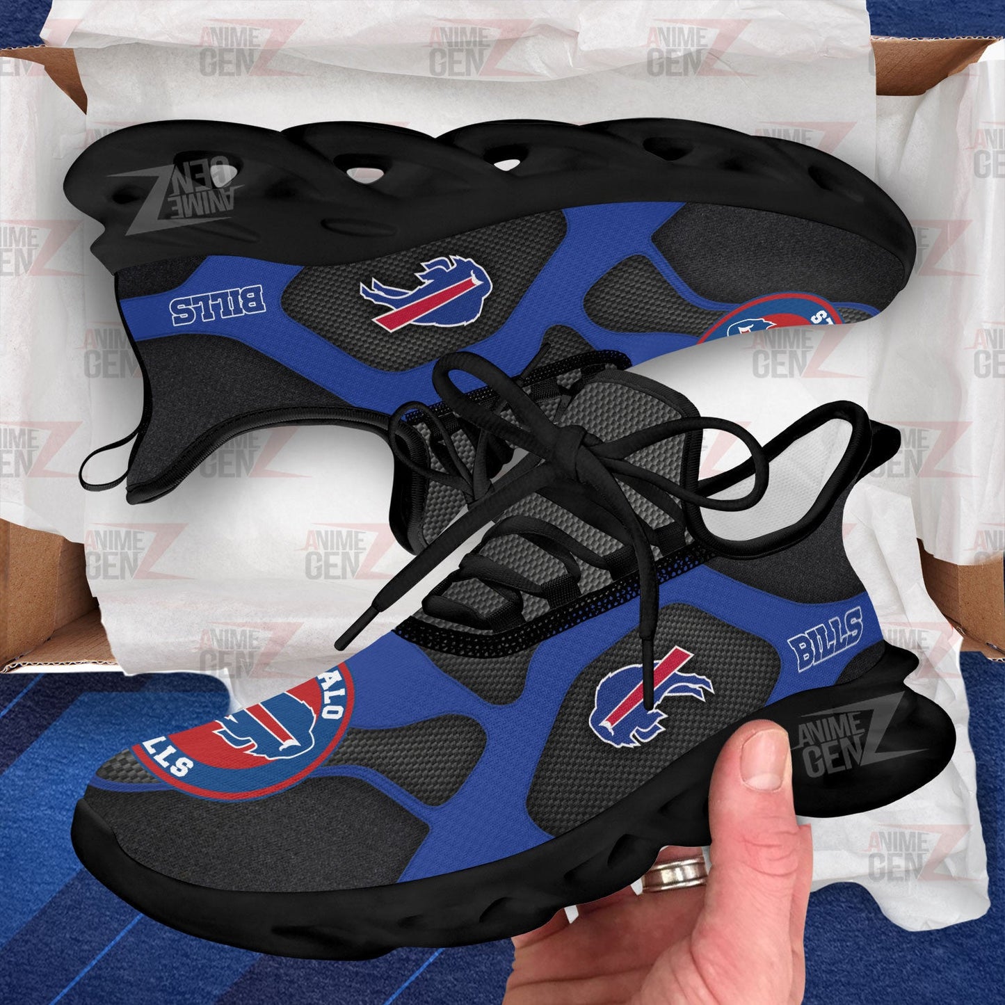 Buffalo Bills Sneakers NFL Custom Sports Shoes