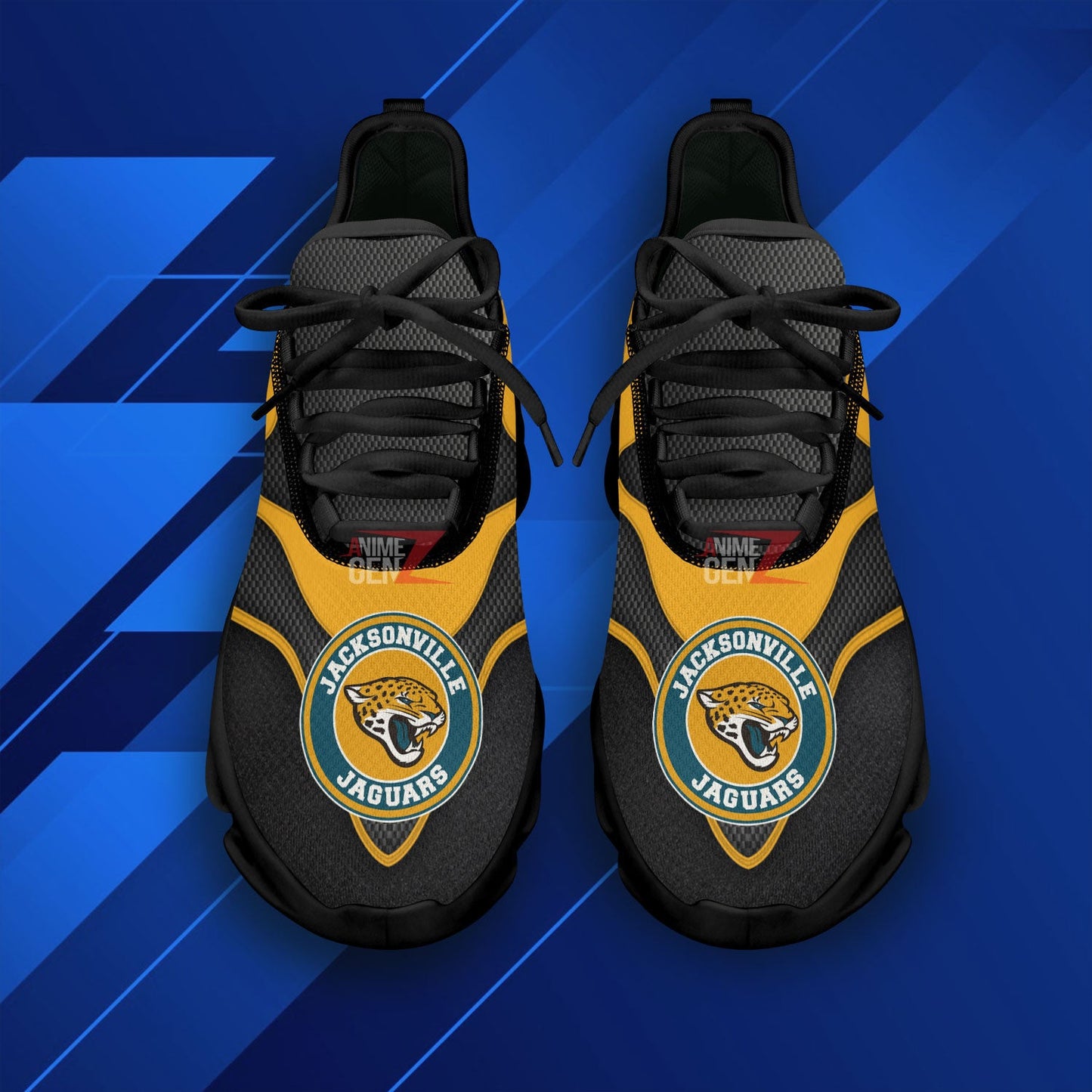 Jacksonville Jaguars Sneakers NFL Custom Sports Shoes