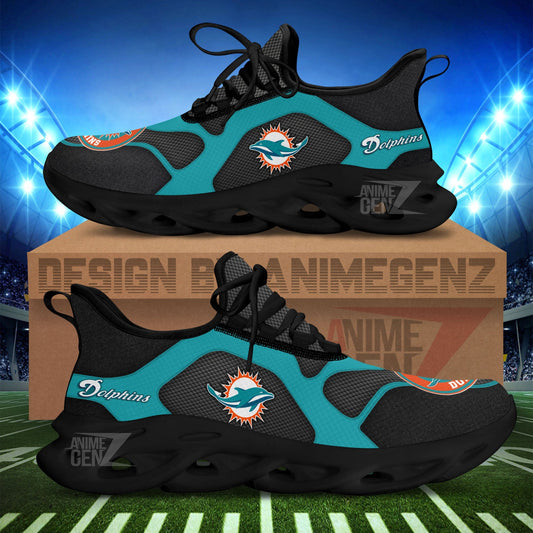 Miami Dolphins Sneakers NFL Custom Sports Shoes
