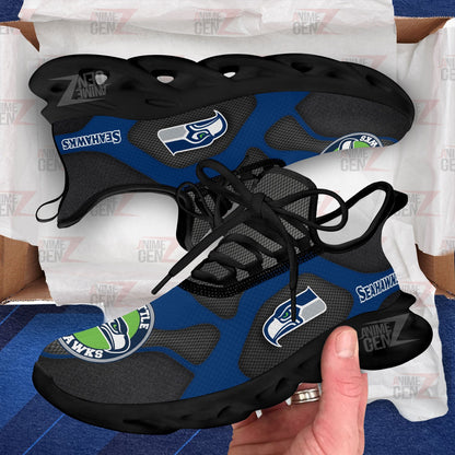 Seattle Seahawks Sneakers NFL Custom Sports Shoes