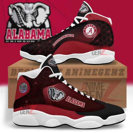 Alabama Crimson Tide Air Jordan 13 Sneakers NFL Custom Sport Shoes