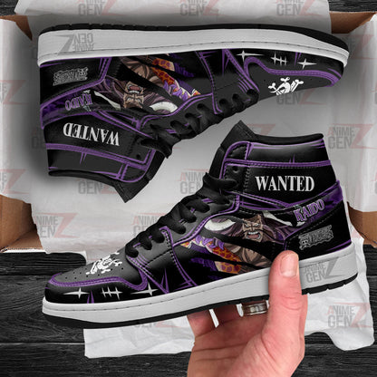 One Piece Four Emperors-Kaido JD Sneakers Custom Anime Shoes