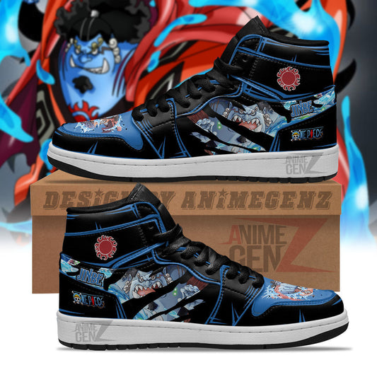 One Piece Jinbe JD Sneakers Custom Anime Shoes