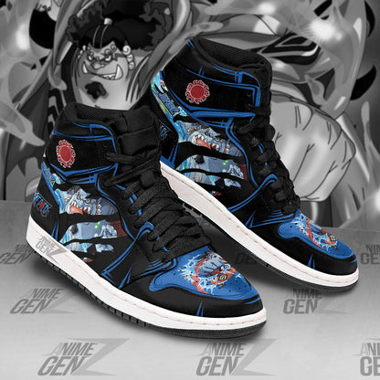 One Piece Jinbe JD Sneakers Custom Anime Shoes