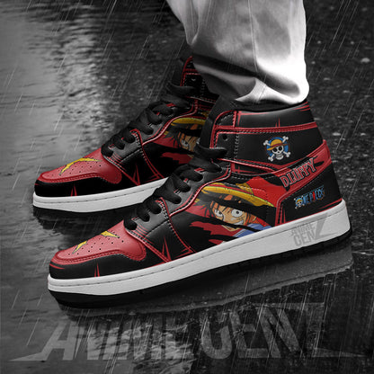 One Piece Monkey D. Luffy JD Sneakers Custom Anime Shoes