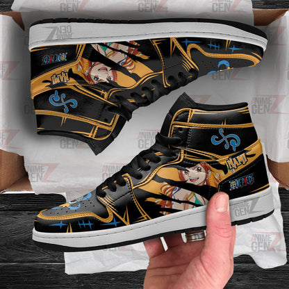 One Piece Nami JD Sneakers Custom Anime Shoes