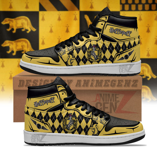Harry Potter Hufflepuff JD Sneakers Custom Anime Shoes