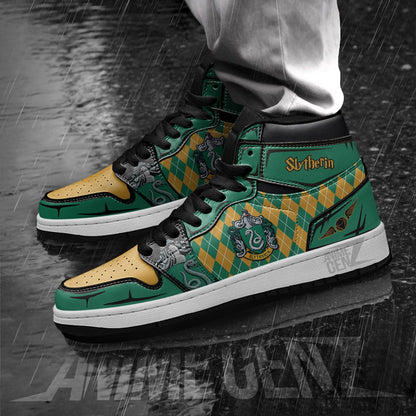 Harry Potter Slytherin JD Sneakers Custom Anime Shoes