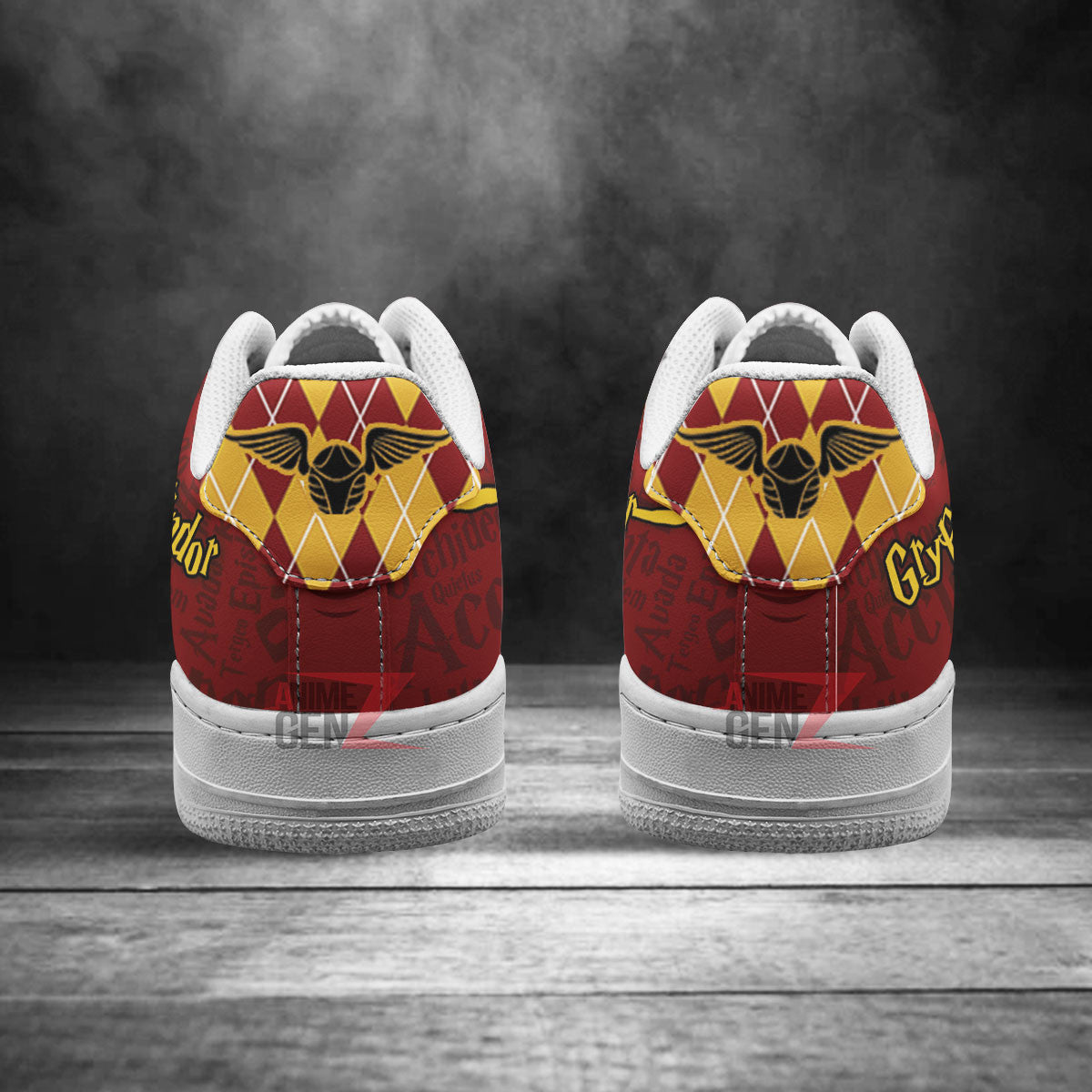 Harry Potter Gryffindor Air Force Sneakers Custom Anime Shoes