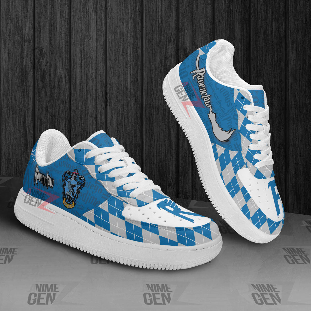 Harry Potter Ravenclaw Air Force Sneakers Custom Anime Shoes