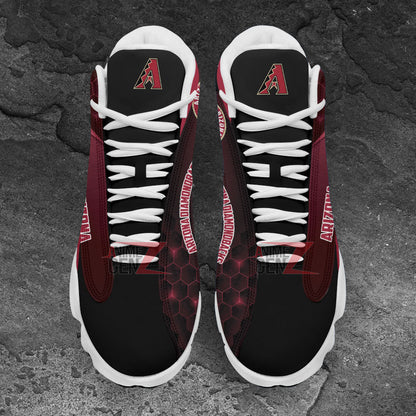 Arizona Diamondbacks Air Jordan 13 Sneakers MLB Custom Sports Shoes Ph221026-02