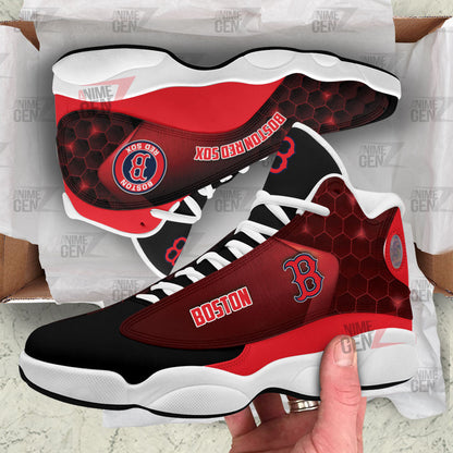 Boston Red Sox Air Jordan 13 Sneakers MLB Custom Sports Shoes