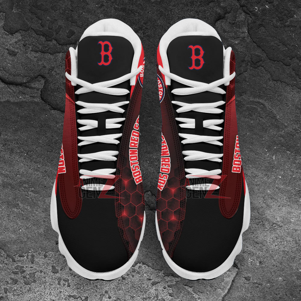 Boston Red Sox Air Jordan 13 Sneakers MLB Custom Sports Shoes