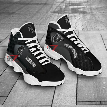 Chicago White Sox Air Jordan 13 Sneakers MLB Custom Sports Shoes