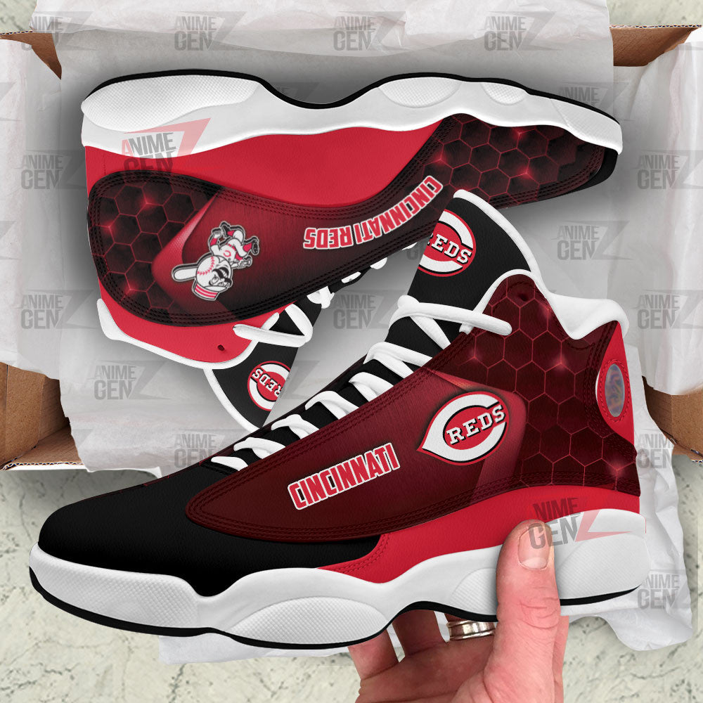 Cincinnati Reds Air Jordan 13 Sneakers MLB Custom Sports Shoes