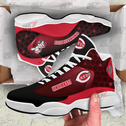 Cincinnati Reds Air Jordan 13 Sneakers MLB Custom Sports Shoes