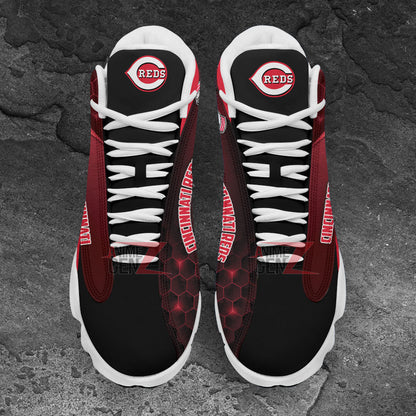 Cincinnati Reds Air Jordan 13 Sneakers MLB Custom Sports Shoes