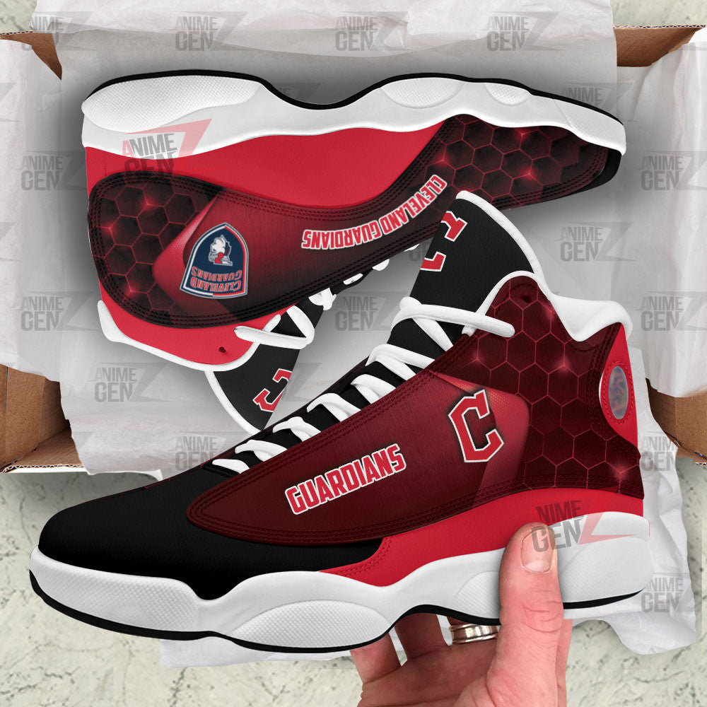 Cleveland Guardians Air Jordan 13 Sneakers MLB Custom Sports Shoes