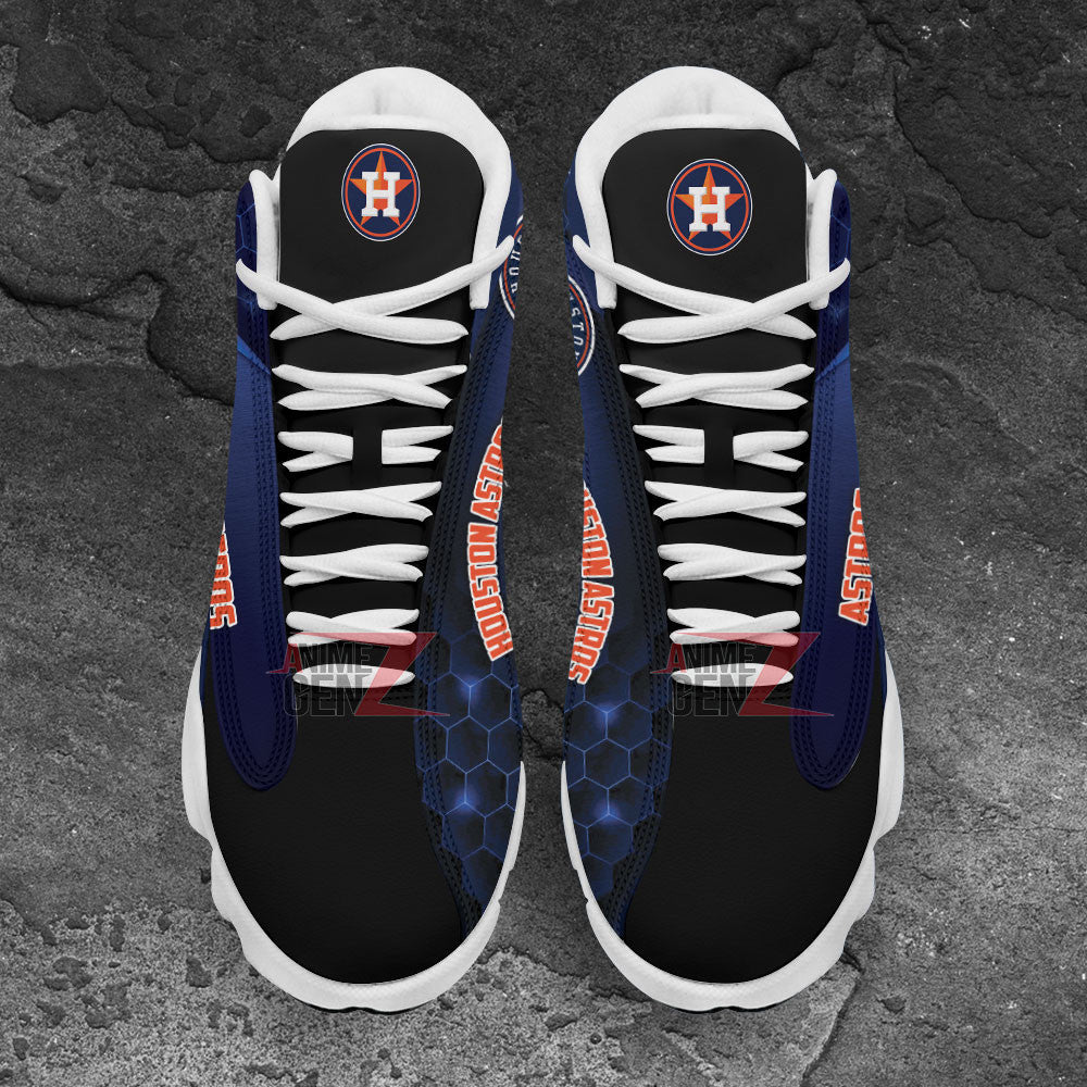 Houston Astros Air Jordan 13 Sneakers MLB Custom Sports Shoes