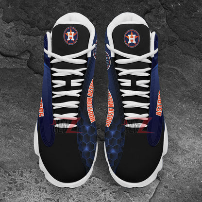 Houston Astros Air Jordan 13 Sneakers MLB Custom Sports Shoes