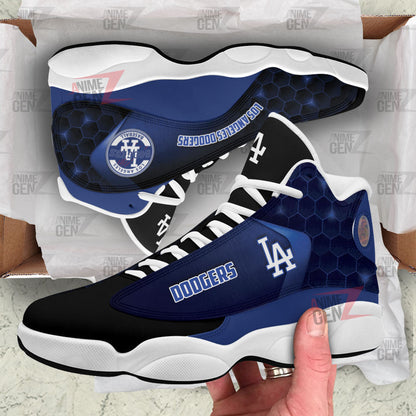 Los Angeles Dodgers Air Jordan 13 Sneakers MLB Custom Sports Shoes