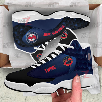 Minnesota Twins Air Jordan 13 Sneakers MLB Custom Sports Shoes