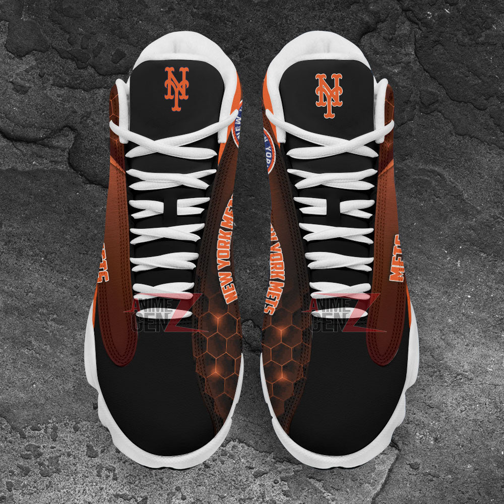 New York Mets Air Jordan 13 Sneakers MLB Custom Sports Shoes