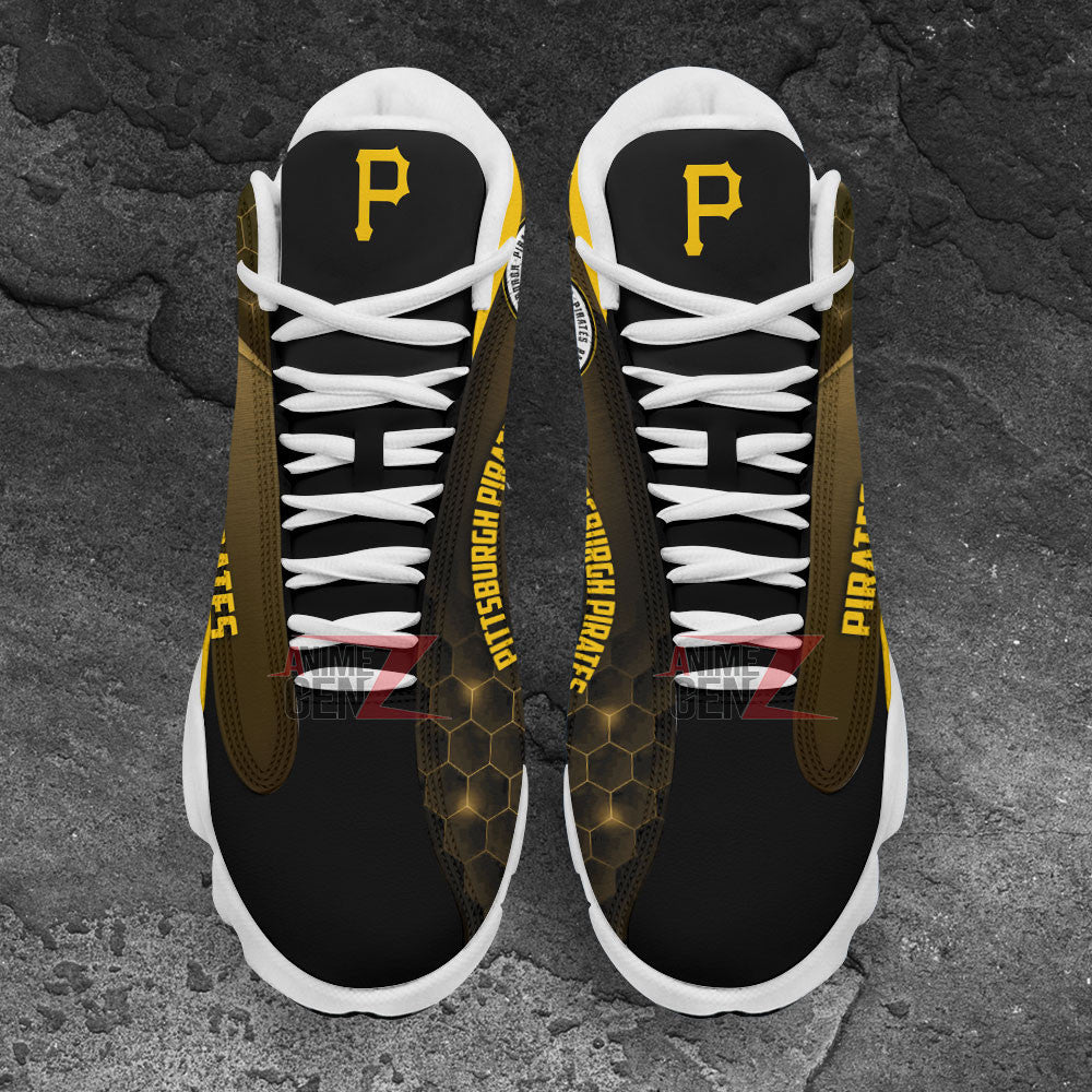 Pittsburgh Pirates Air Jordan 13 Sneakers MLB Custom Sports Shoes