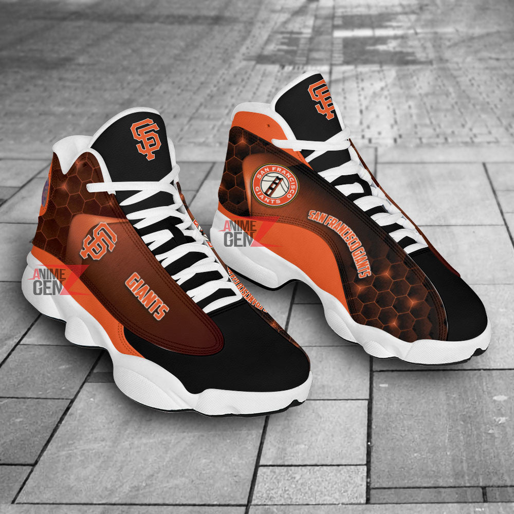 San Francisco Giants Air Jordan 13 Sneakers MLB Custom Sports Shoes