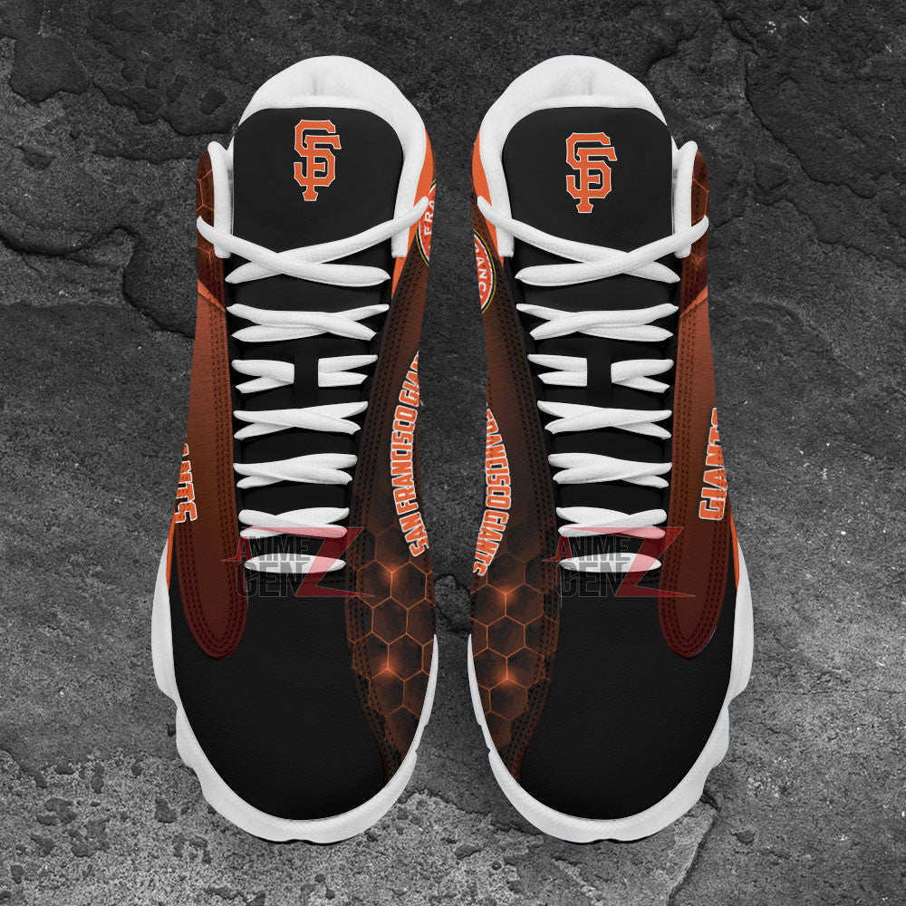 San Francisco Giants Air Jordan 13 Sneakers MLB Custom Sports Shoes