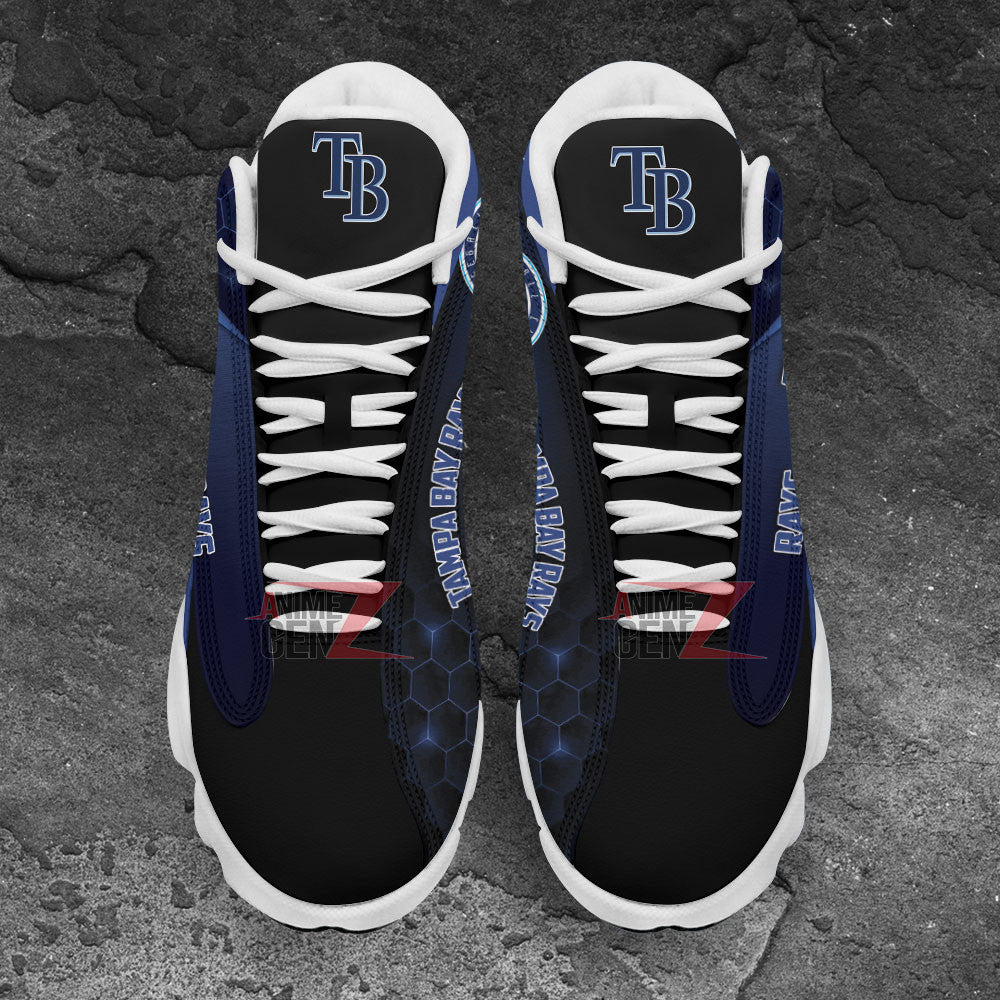 Tampa Bay Rays Air Jordan 13 Sneakers MLB Custom Sports Shoes