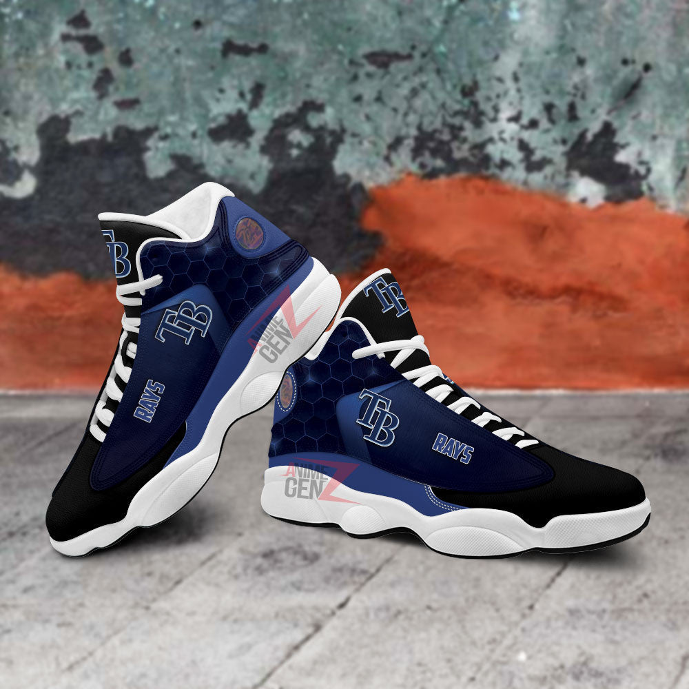 Tampa Bay Rays Air Jordan 13 Sneakers MLB Custom Sports Shoes