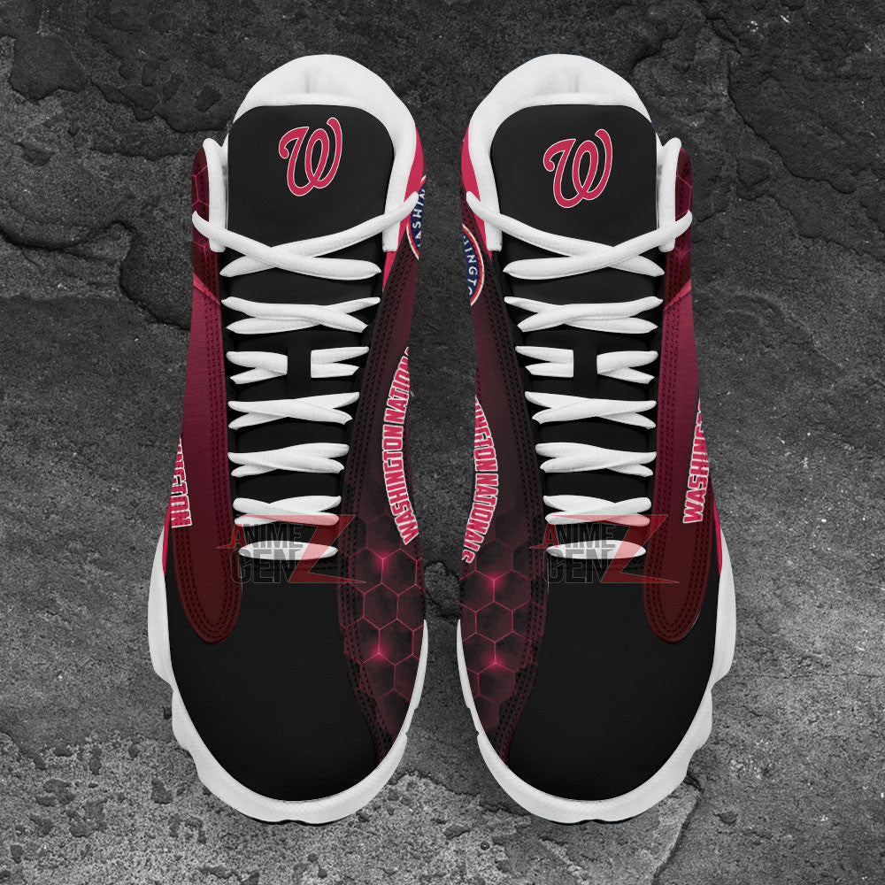 Washington Nationals Air Jordan 13 Sneakers MLB Custom Sports Shoes